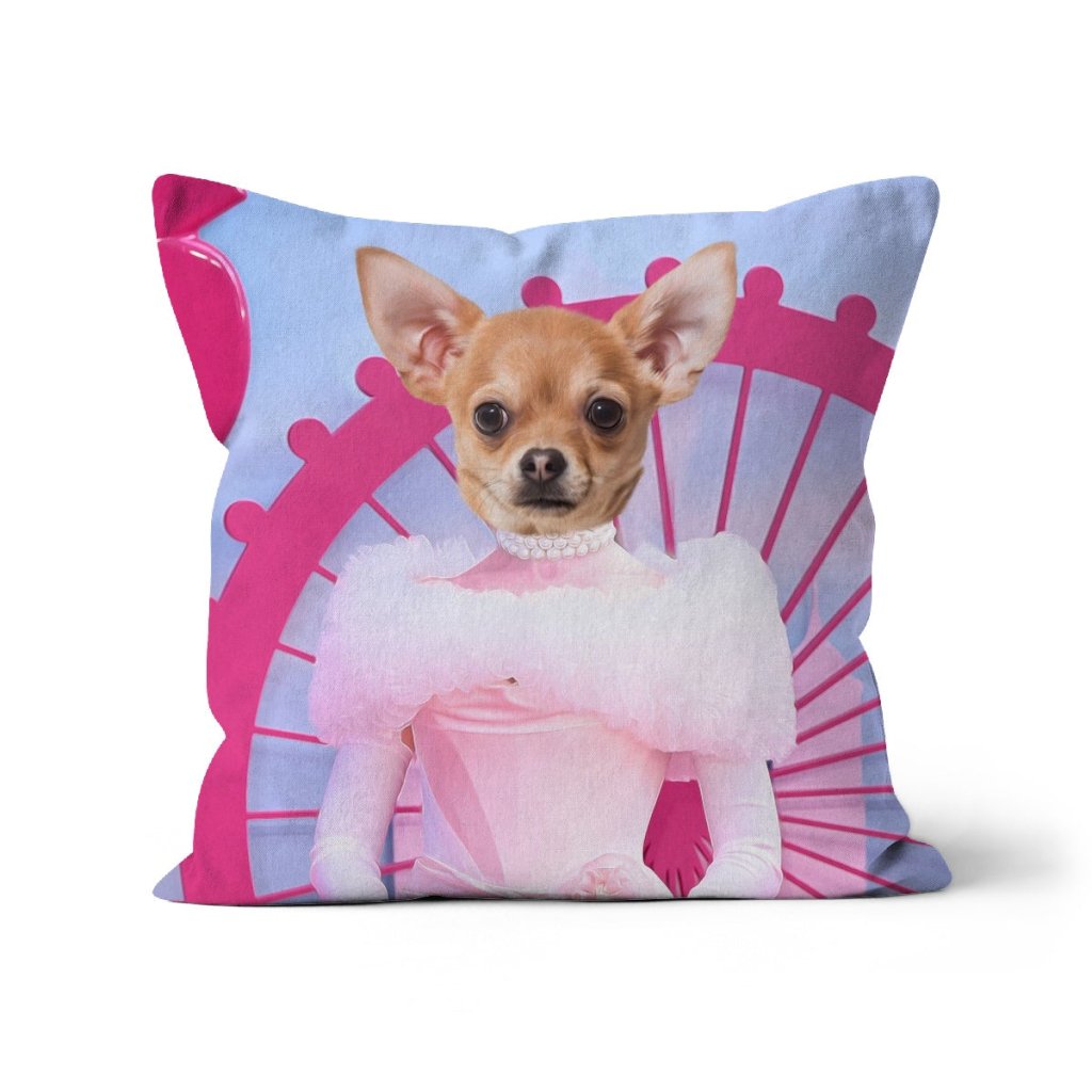 Pet Portraits | Barbie: Custom Pet Pillow | Paw & Glory
