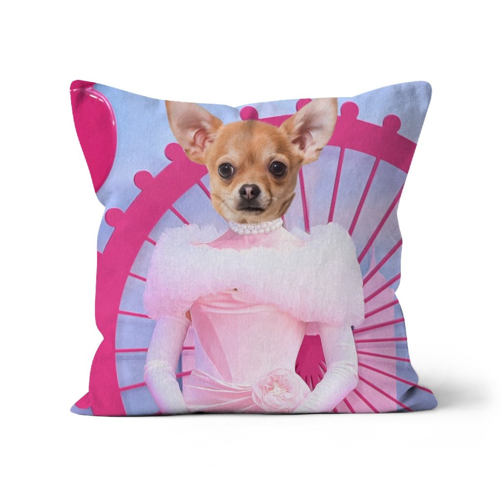 Pet Portraits | Barbie: Custom Pet Pillow | Paw & Glory