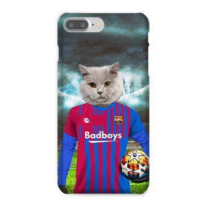 Barkcelona Football Club: Custom Pet Phone Case - Paw & Glory - Dog Portraits - Pet Portraits