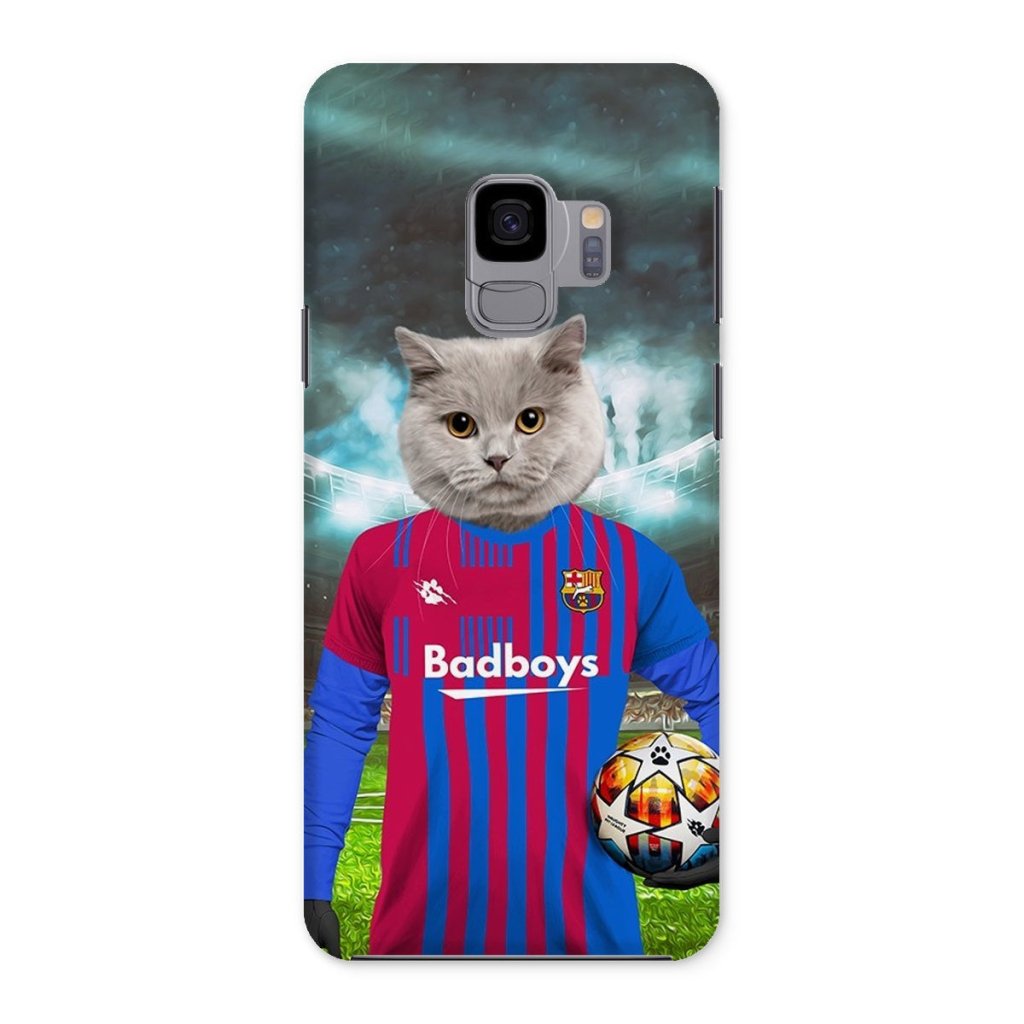 Barkcelona Football Club: Custom Pet Phone Case - Paw & Glory - Dog Portraits - Pet Portraits