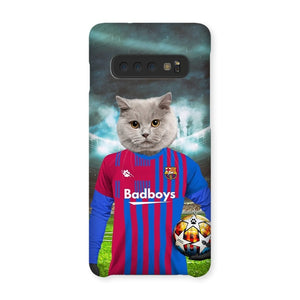 Barkcelona Football Club: Custom Pet Phone Case - Paw & Glory - Dog Portraits - Pet Portraits