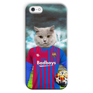 Barkcelona Football Club: Custom Pet Phone Case - Paw & Glory - Dog Portraits - Pet Portraits