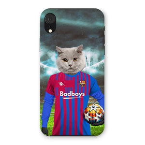 Barkcelona Football Club: Custom Pet Phone Case - Paw & Glory - Dog Portraits - Pet Portraits