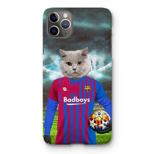 Barkcelona Football Club: Custom Pet Phone Case - Paw & Glory - Dog Portraits - Pet Portraits