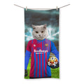 Barkcelona Football Club: Custom Pet Towel