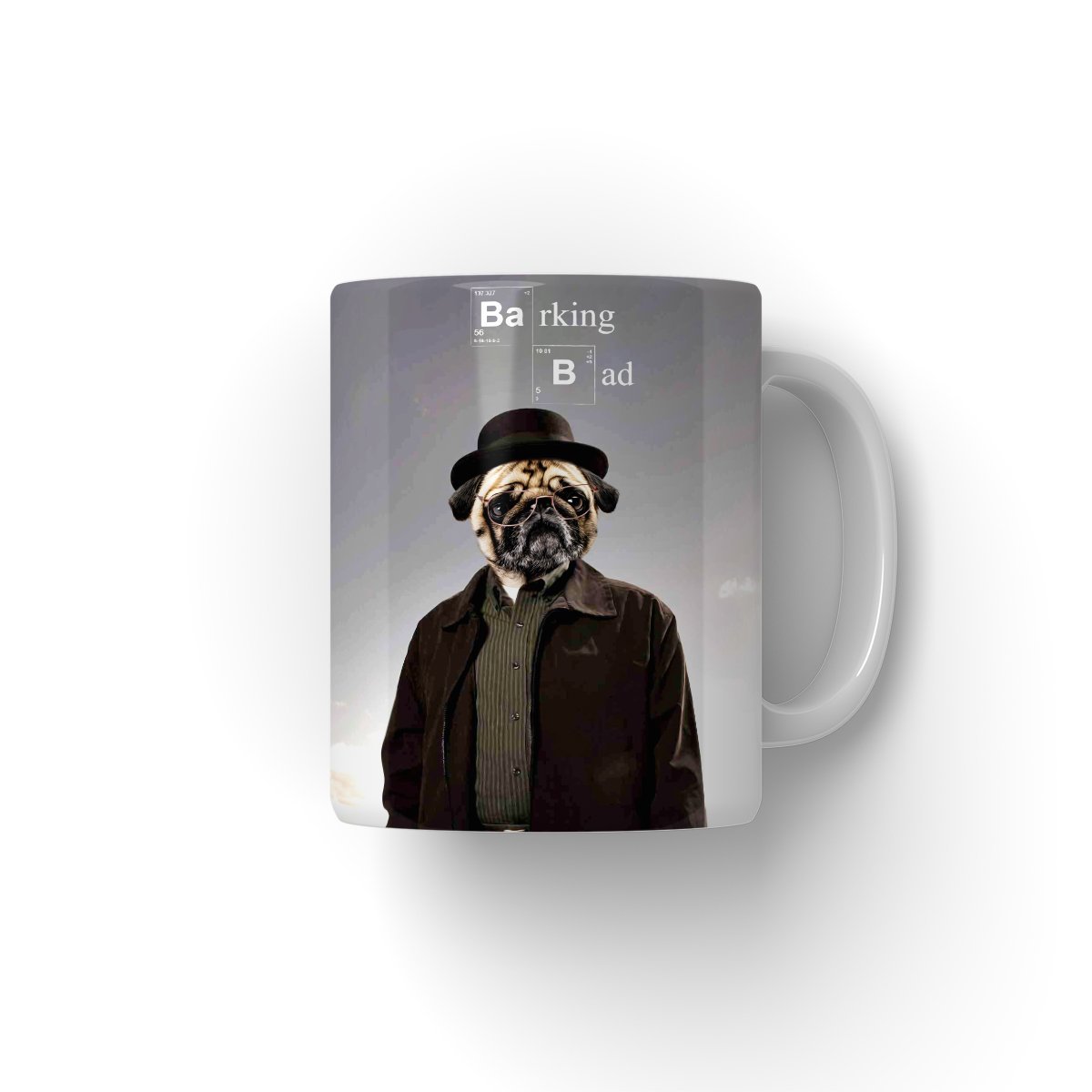 Pet Portraits | Barking Bad: Custom Pet Coffee Mug | Paw & Glory