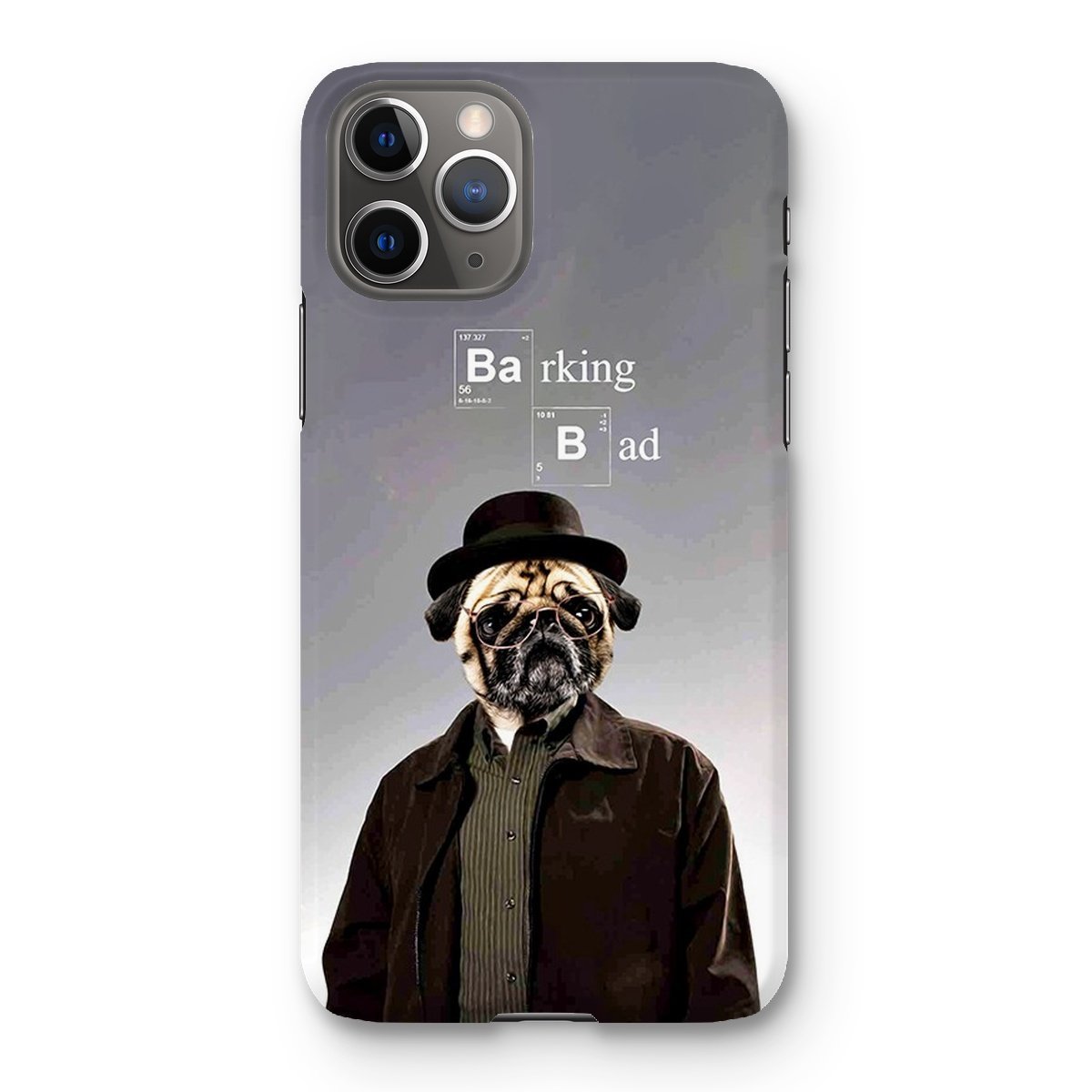Barking Bad: Custom Pet Phone Case - Paw & Glory - Dog Portraits - Pet Portraits