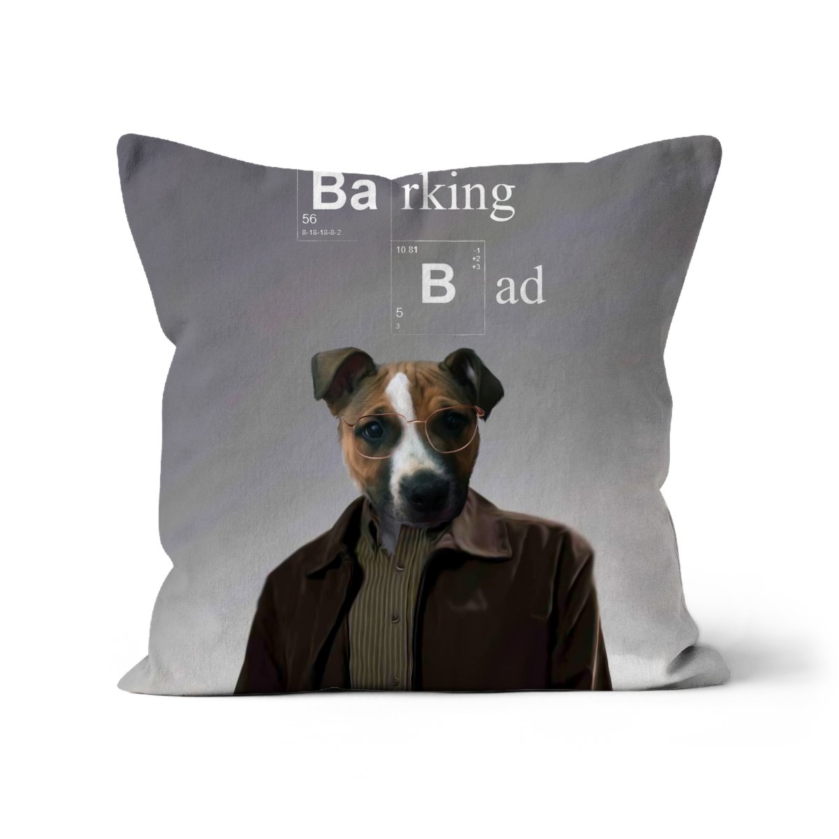 Pet Portraits | Barking Bad: Custom Pet Pillow | Paw & Glory