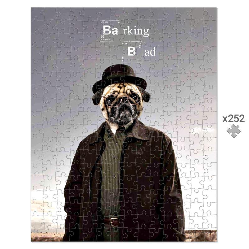 Pet Portraits | Barking Bad: Custom Pet Puzzle | Paw & Glory