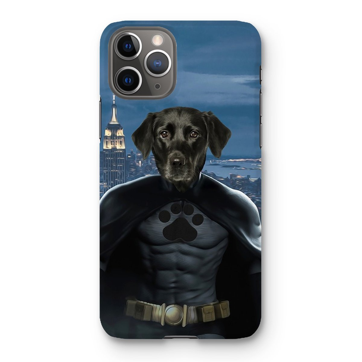 Pet Portraits | Batman: Custom Pet Phone Case | Paw & Glory