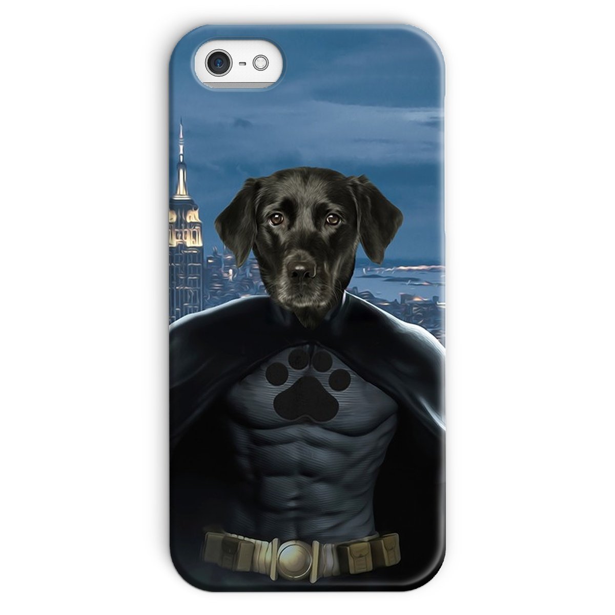 Pet Portraits | Batman: Custom Pet Phone Case | Paw & Glory