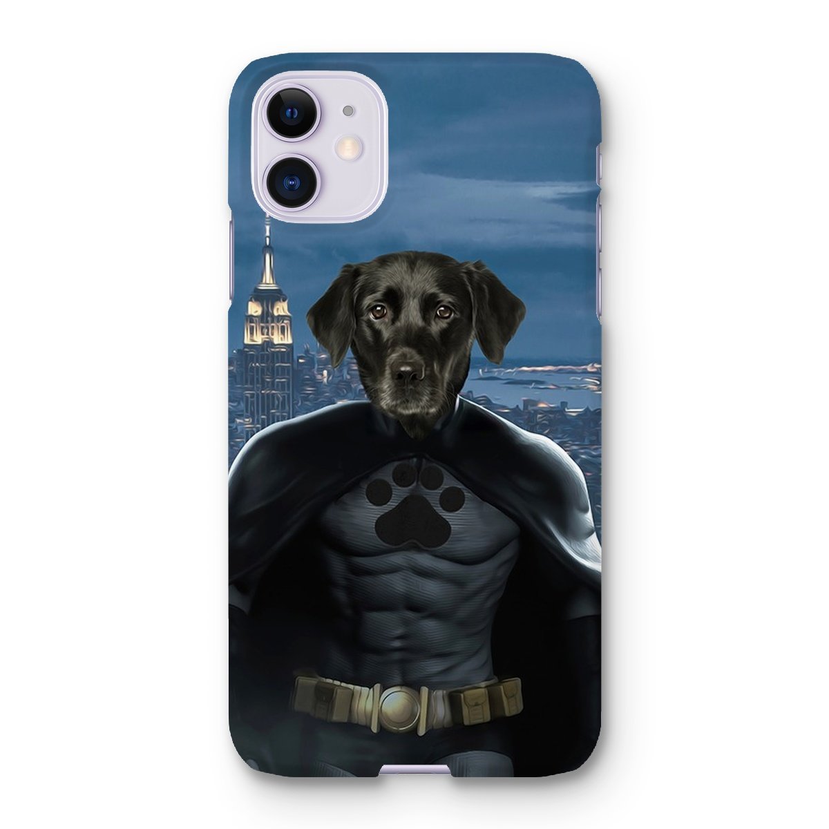 Pet Portraits | Batman: Custom Pet Phone Case | Paw & Glory