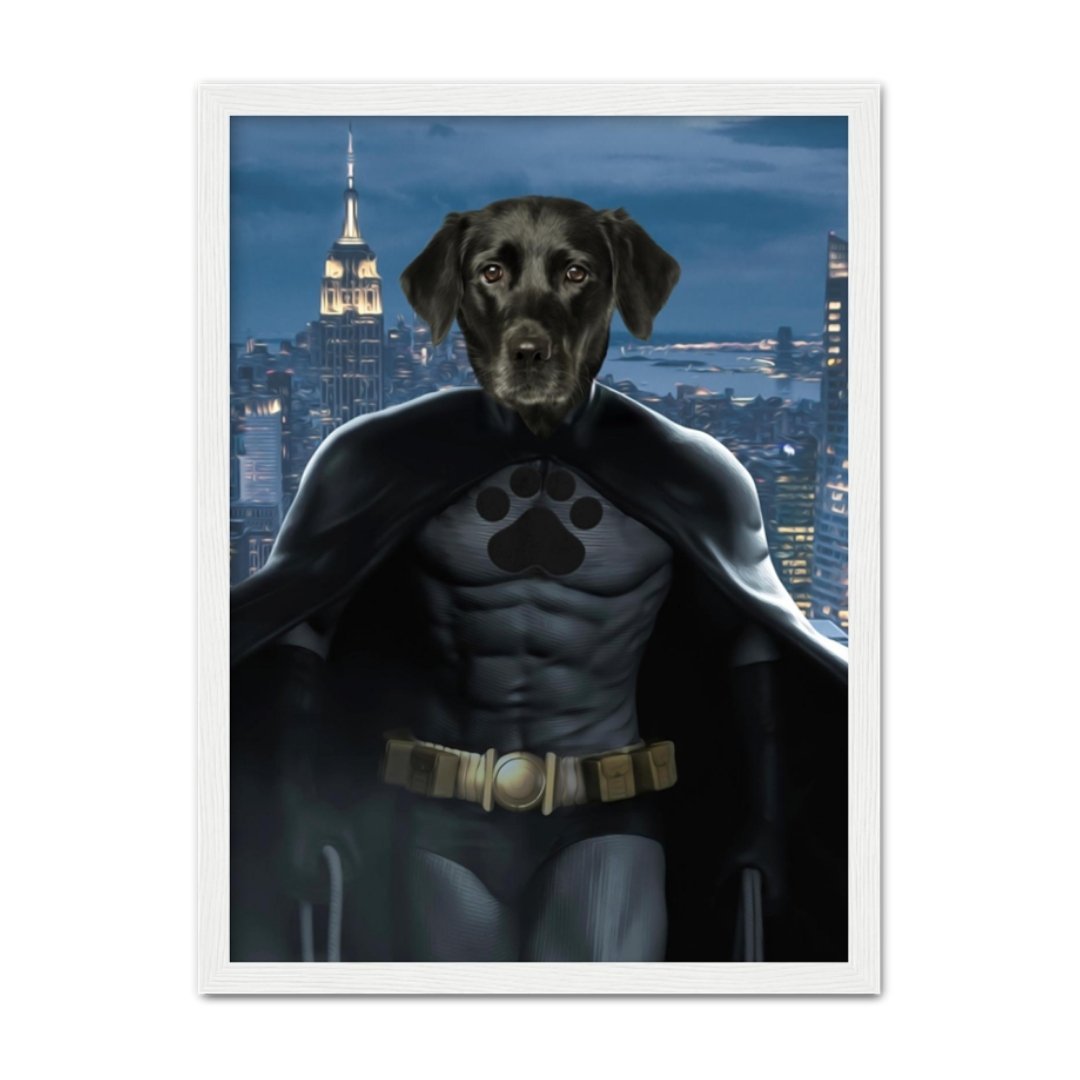 Pet Portraits | Batman: Custom Pet Portrait | Paw & Glory