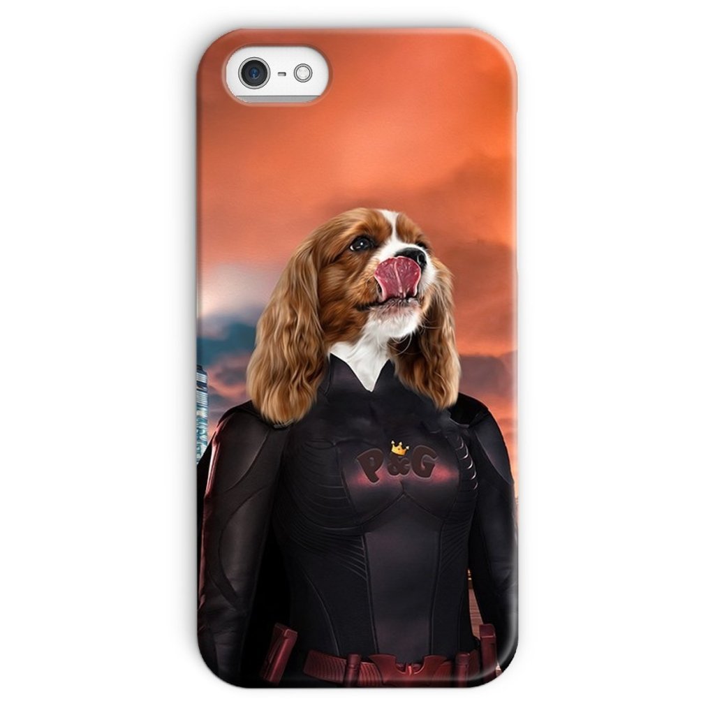 Pet Portraits | Batwoman: Custom Pet Phone Case | Paw & Glory
