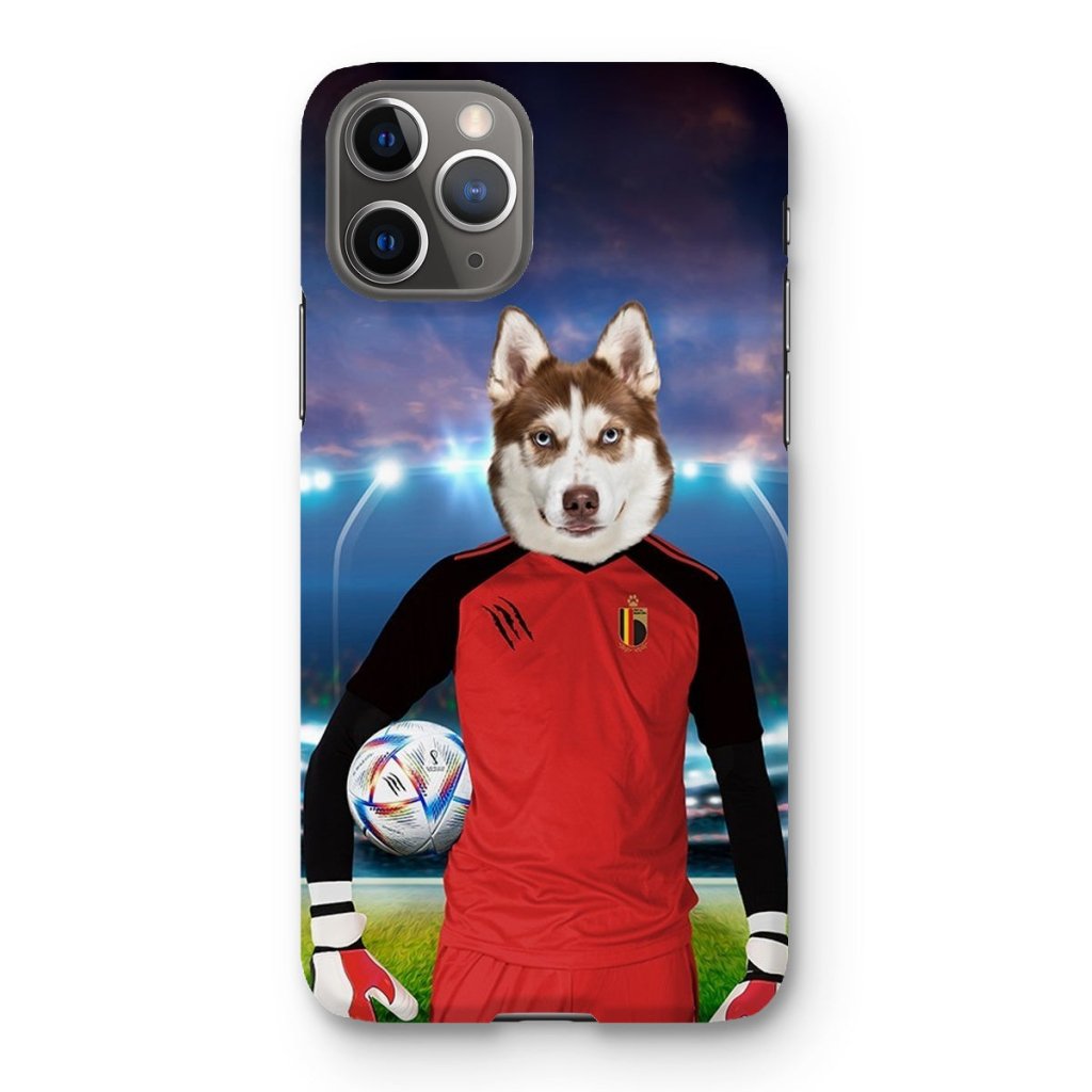 Pet Portraits | Belgium Football Team (FIFA 2022): Custom Pet Phone Case | Paw & Glory
