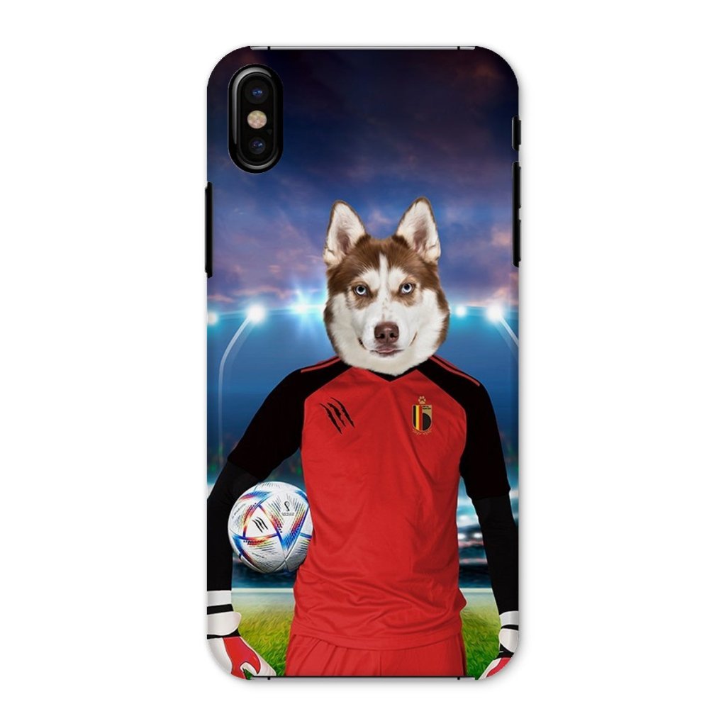 Pet Portraits | Belgium Football Team (FIFA 2022): Custom Pet Phone Case | Paw & Glory