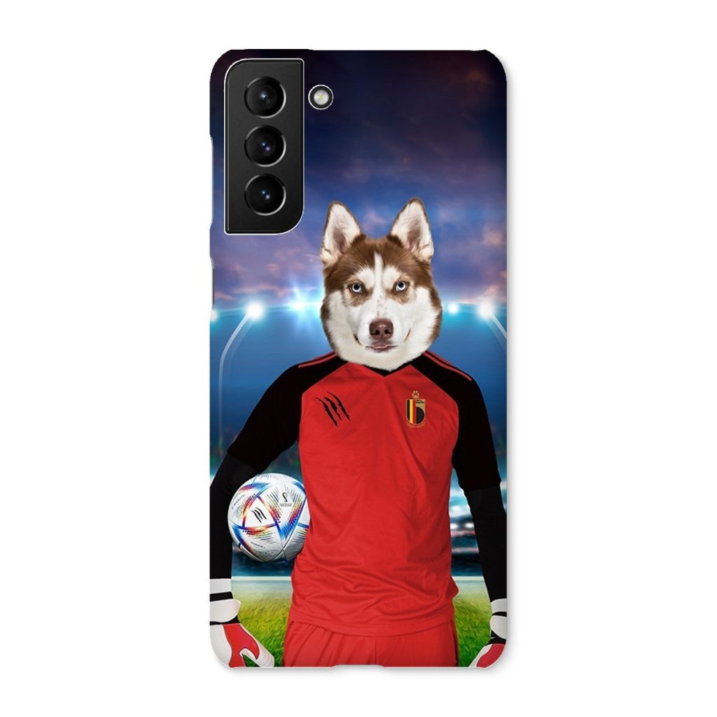 Pet Portraits | Belgium Football Team (FIFA 2022): Custom Pet Phone Case | Paw & Glory