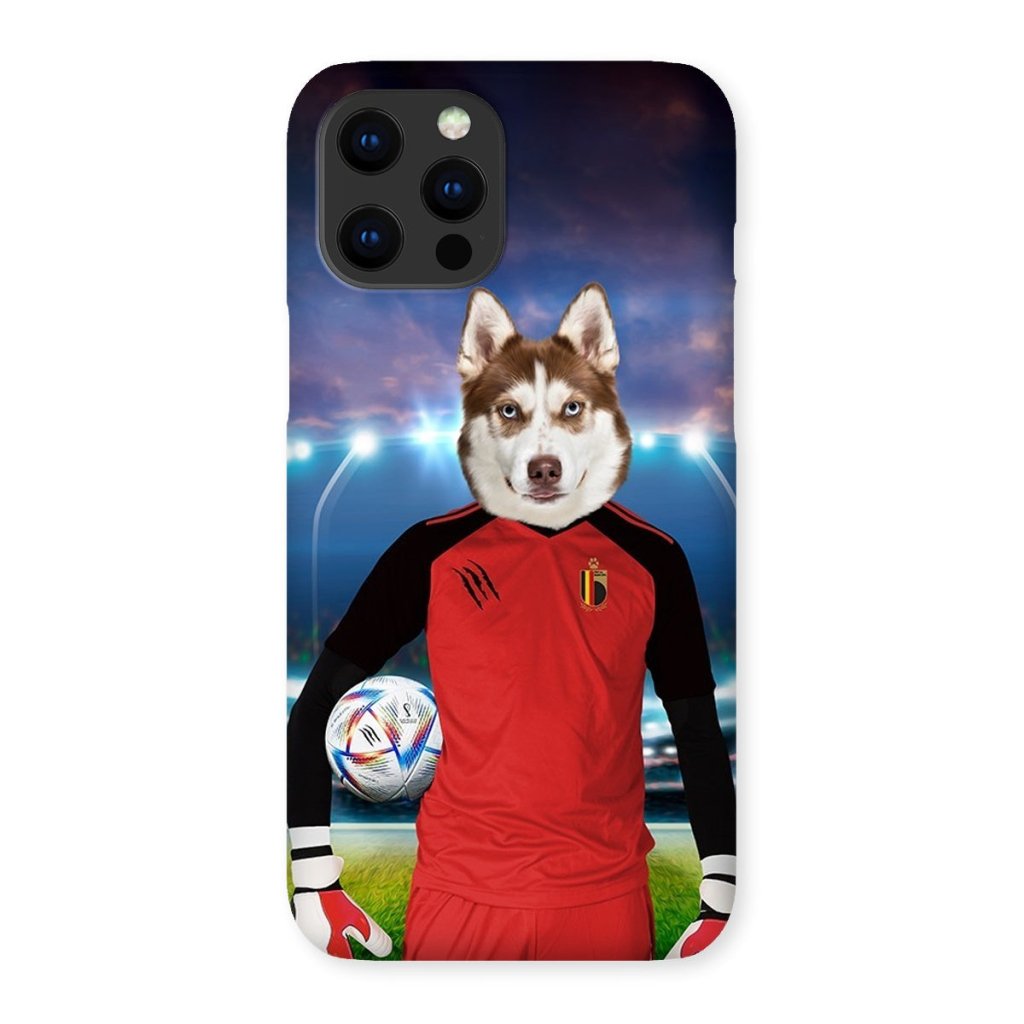 Pet Portraits | Belgium Football Team (FIFA 2022): Custom Pet Phone Case | Paw & Glory