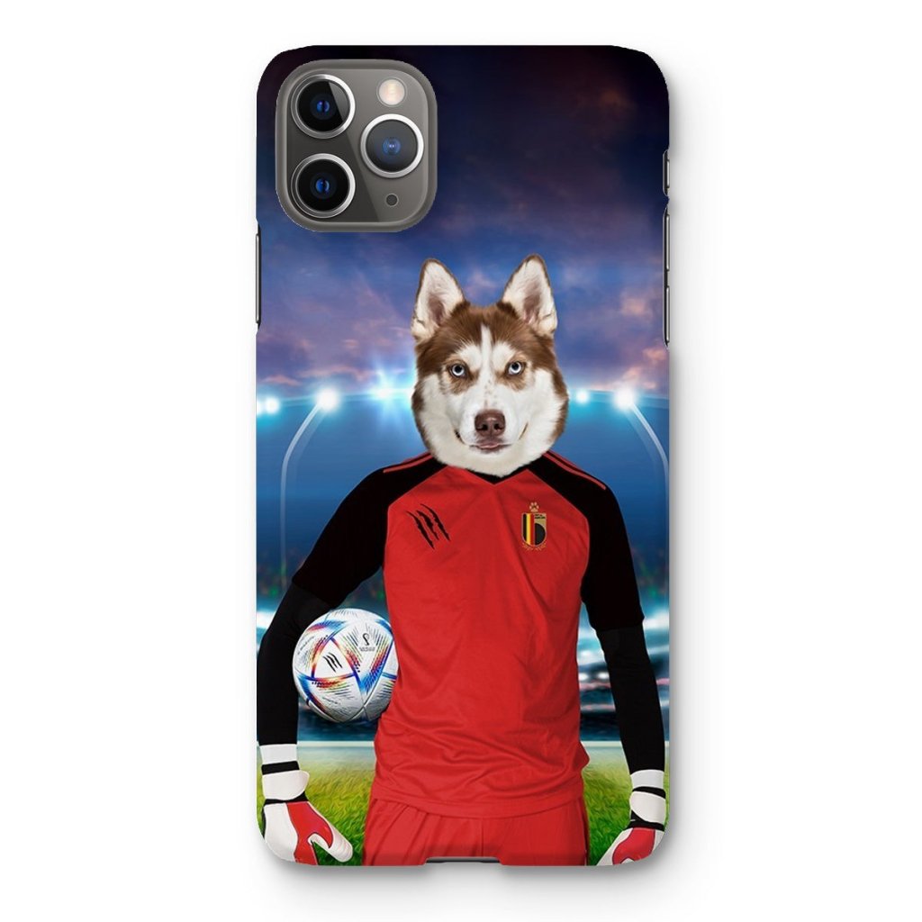 Pet Portraits | Belgium Football Team (FIFA 2022): Custom Pet Phone Case | Paw & Glory