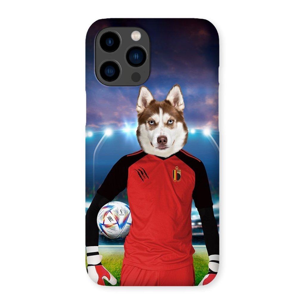 Pet Portraits | Belgium Football Team (FIFA 2022): Custom Pet Phone Case | Paw & Glory