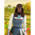 Belle (Beauty & The Beast Inspired): Custom Digital Download Pet Portrait