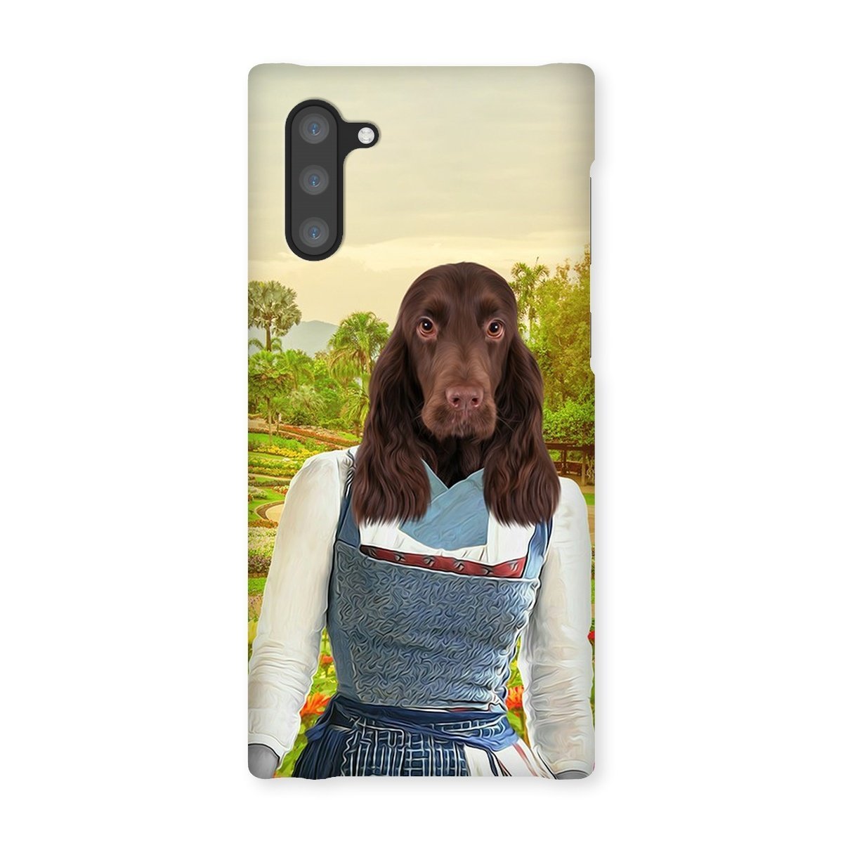 Pet Portraits | Belle (Beauty & The Beast Inspired): Custom Pet Phone Case | Paw & Glory