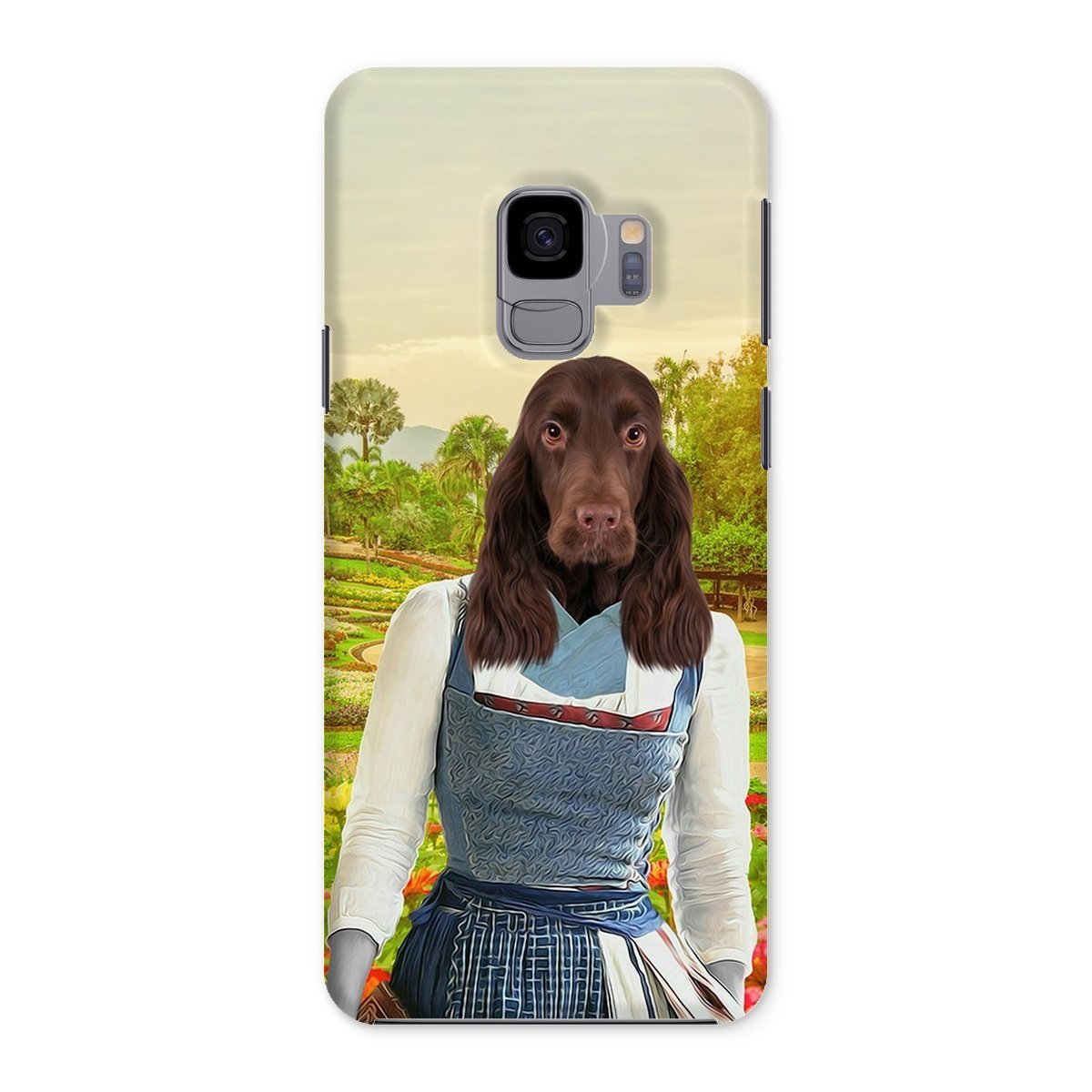 Belle (Beauty & The Beast Inspired): Custom Pet Phone Case - Paw & Glory - Dog Portraits - Pet Portraits