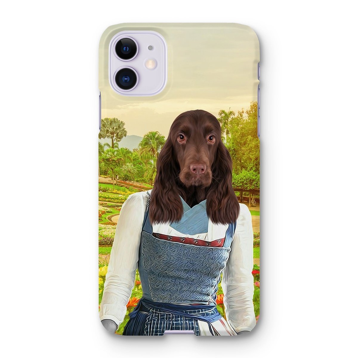 Pet Portraits | Belle (Beauty & The Beast Inspired): Custom Pet Phone Case | Paw & Glory