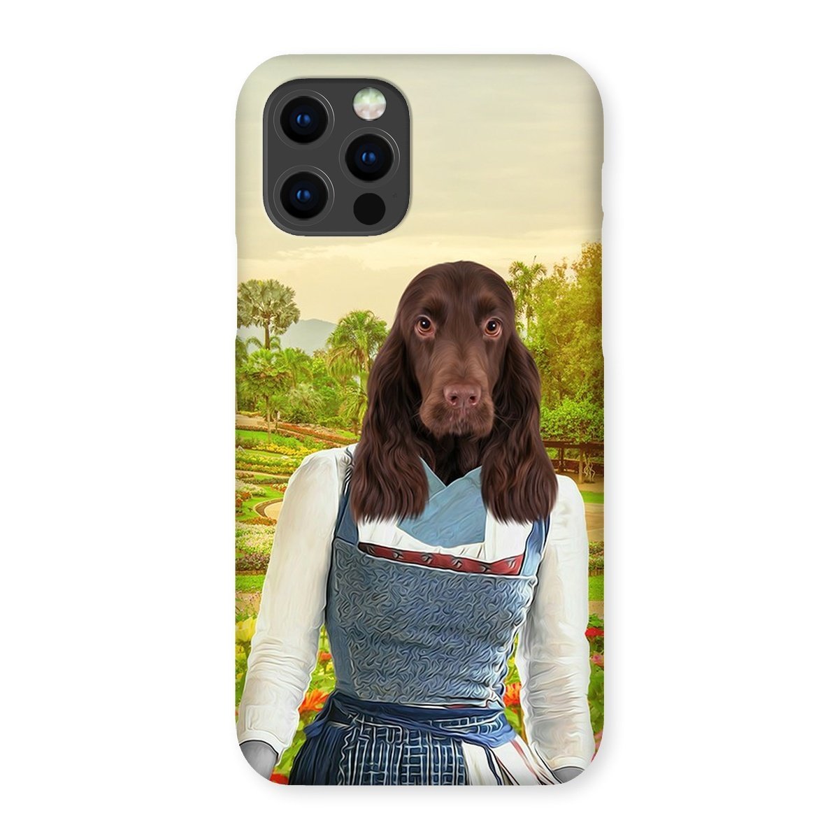 Pet Portraits | Belle (Beauty & The Beast Inspired): Custom Pet Phone Case | Paw & Glory