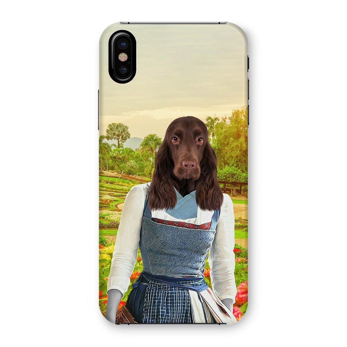 Pet Portraits | Belle (Beauty & The Beast Inspired): Custom Pet Phone Case | Paw & Glory