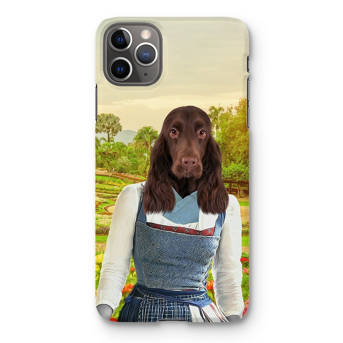 Pet Portraits | Belle (Beauty & The Beast Inspired): Custom Pet Phone Case | Paw & Glory