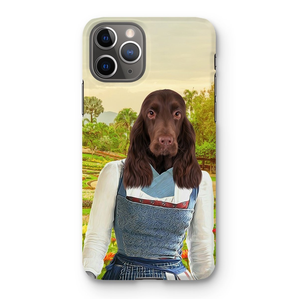 Pet Portraits | Belle (Beauty & The Beast Inspired): Custom Pet Phone Case | Paw & Glory