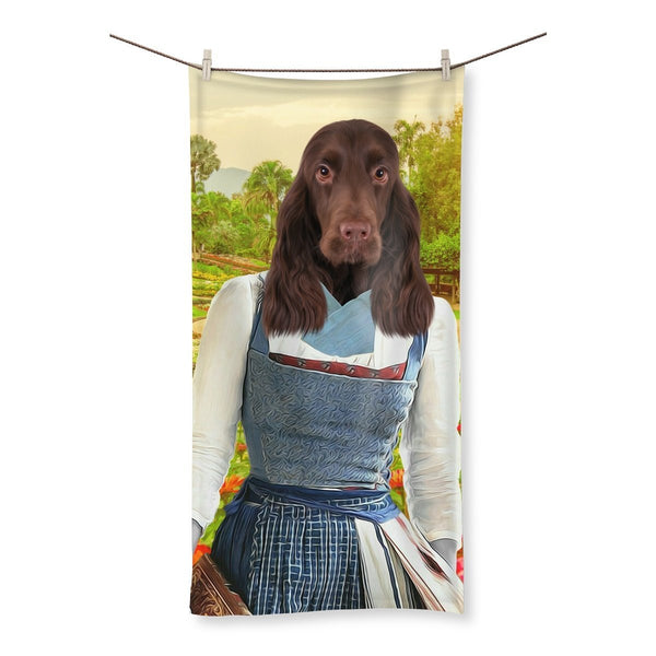 Fairytale Beauty Custom Pet Towel | Custom Pet Portrait | Paw & Glory