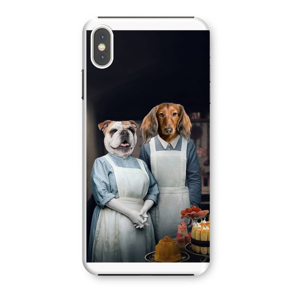 Beryl & Daisy (Downton Abbey Inspired): Custom Pet Snap Phone Case - Paw & Glory - Dog Portraits - Pet Portraits