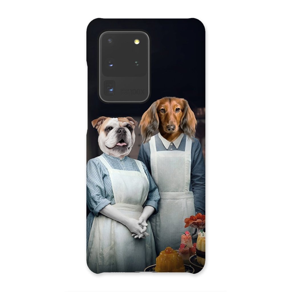 Beryl & Daisy (Downton Abbey Inspired): Custom Pet Snap Phone Case - Paw & Glory - Dog Portraits - Pet Portraits