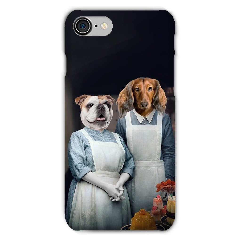Beryl & Daisy (Downton Abbey Inspired): Custom Pet Snap Phone Case - Paw & Glory - Dog Portraits - Pet Portraits