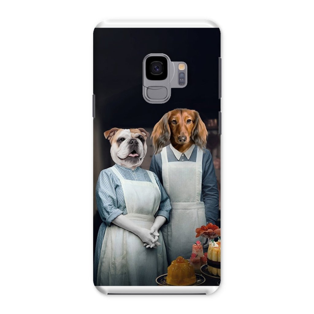 Beryl & Daisy (Downton Abbey Inspired): Custom Pet Snap Phone Case - Paw & Glory - Dog Portraits - Pet Portraits