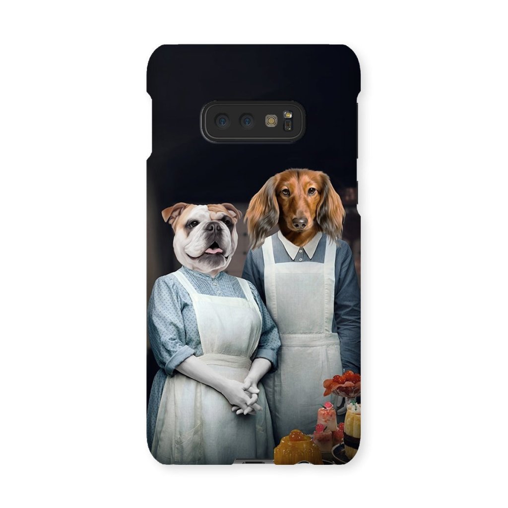 Beryl & Daisy (Downton Abbey Inspired): Custom Pet Snap Phone Case - Paw & Glory - Dog Portraits - Pet Portraits