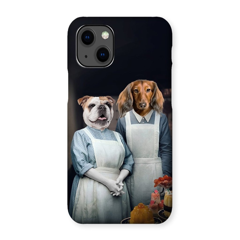 Pet Portraits | Beryl & Daisy (Downton Abbey Inspired): Custom Pet Snap Phone Case | Paw & Glory