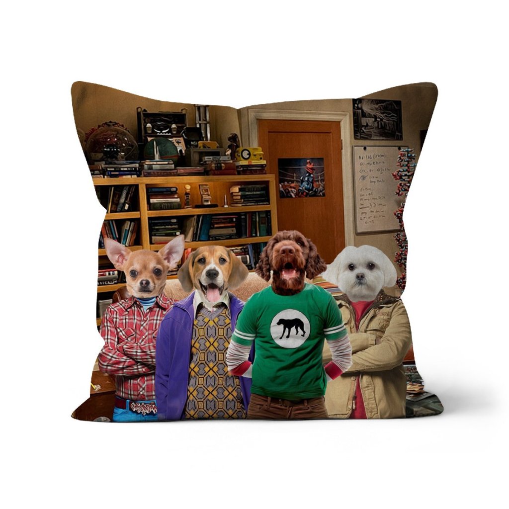 Pet Portraits | Big Bang Gang: Custom Pet Pillow | Paw & Glory