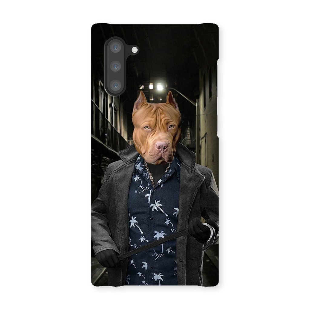 Vigilante Antihero Custom Pet Phone Case | Custom Pet Artwork | Paw & Glory
