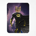 Black Adam (DC Superhero Inspired): Custom Pet Blanket