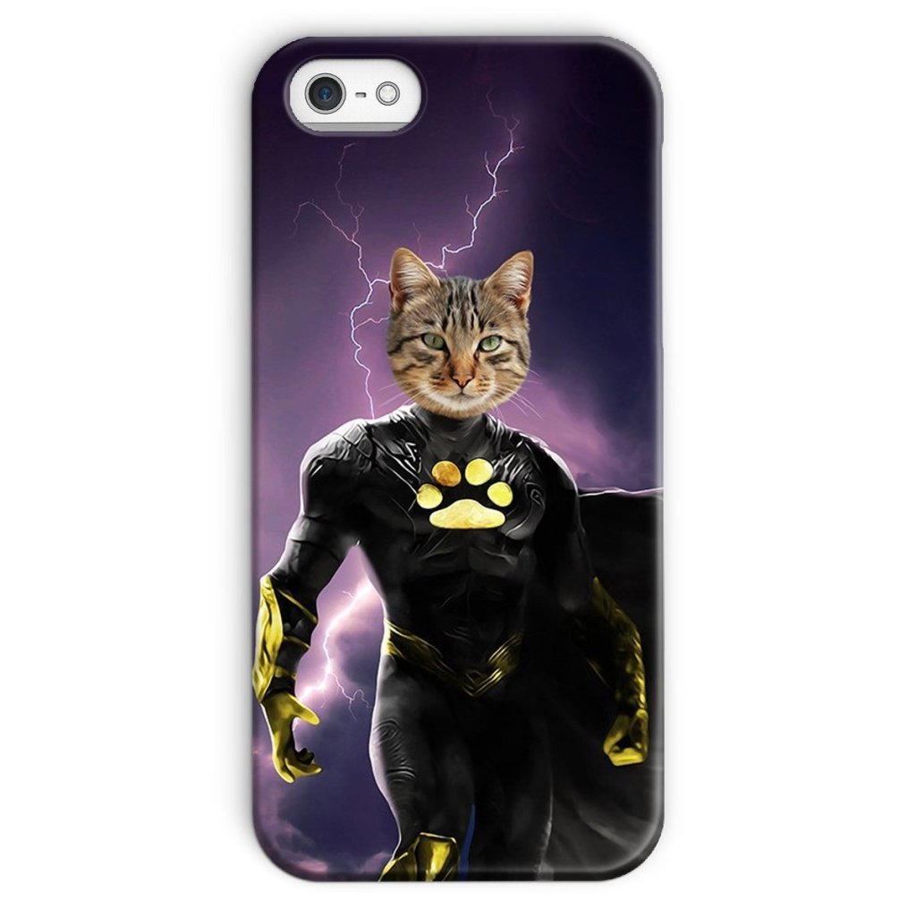 Pet Portraits | Black Adam (DC Superhero Inspired): Custom Pet Snap Phone Case | Paw & Glory
