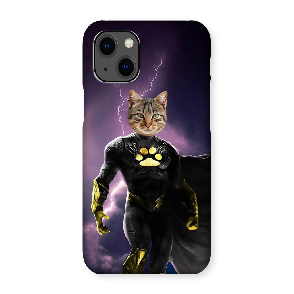 Pet Portraits | Black Adam (DC Superhero Inspired): Custom Pet Snap Phone Case | Paw & Glory