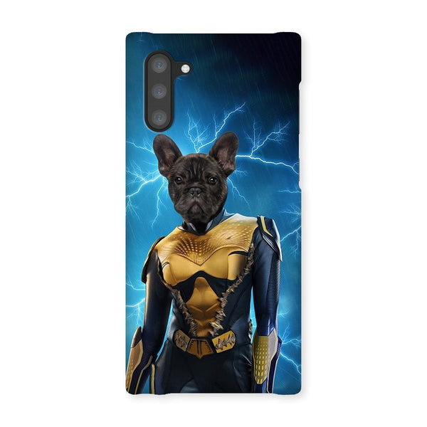 Electric Superhero Custom Pet Phone Case | Custom Pet Artwork | Paw & Glory