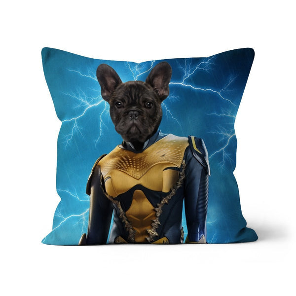 Electric Superhero Custom Pet Pillow | Personalised Pet Gift | Paw & Glory