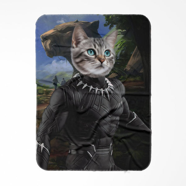 Royal Royal Feline Hero Custom Pet Blanket | Pet Lover Gift | Paw & Glory