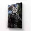 Black Panther (Marvel Inspired): Custom Pet Canvas