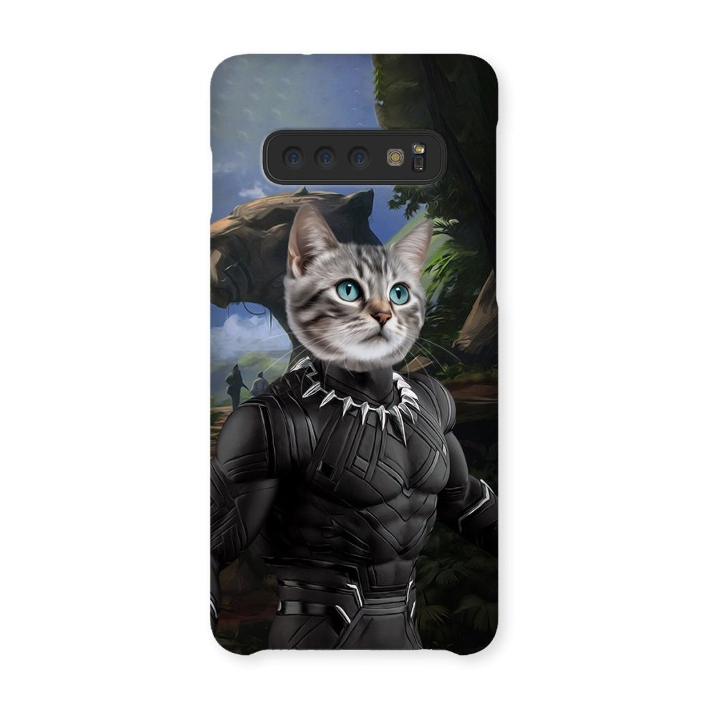 Pet Portraits | Black Panther (Marvel Inspired): Custom Pet Phone Case | Paw & Glory