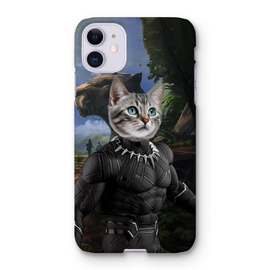 Pet Portraits | Black Panther (Marvel Inspired): Custom Pet Phone Case | Paw & Glory